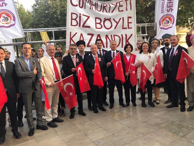 Kaymakamımız Sayın Abdullah DEMİR, Cumhuriyet Yürüyüşü’ne Katıldı.