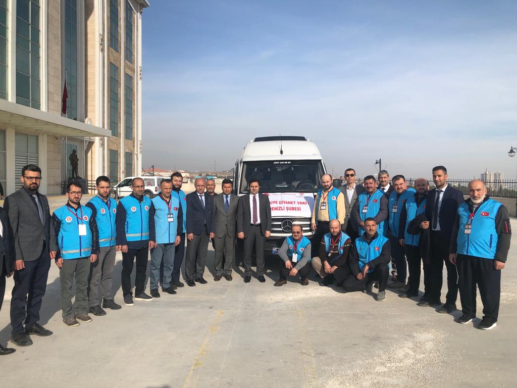 Merkezefendi Müftülüğü 2. Kafile Din Görevlileri Sayın Kaymakamımız Dr. Adem USLU tarafından Afet bölgelelerinden Hatay iline uğurlandı.